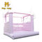PVC الوردي الزفاف نفخ ترتد البيت 0.55mm 13ft قلعة مقاومة للأشعة فوق البنفسجية
